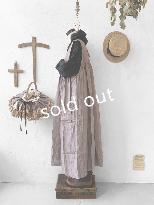 画像6: Avenue／後ろりぼんジャンパースカート (6)