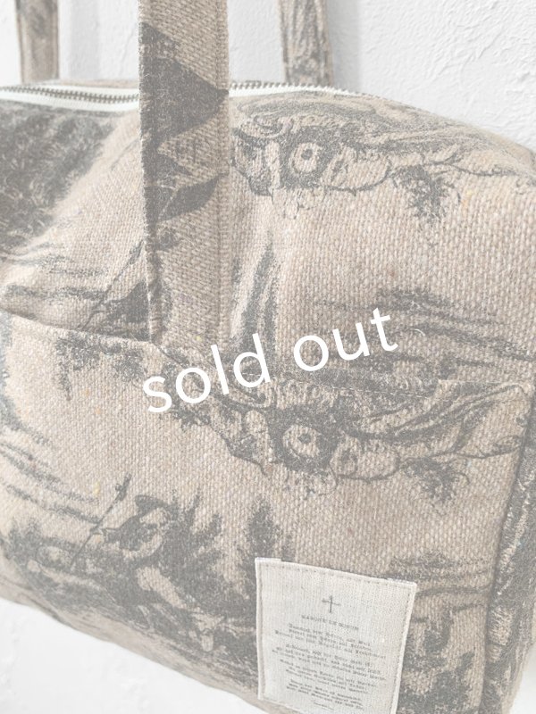 画像8: MARCHE' DE SOEUR／ボストンバッグ・クラシックウール (8)