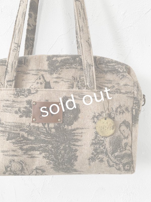 画像4: MARCHE' DE SOEUR／ボストンバッグ・クラシックウール (4)