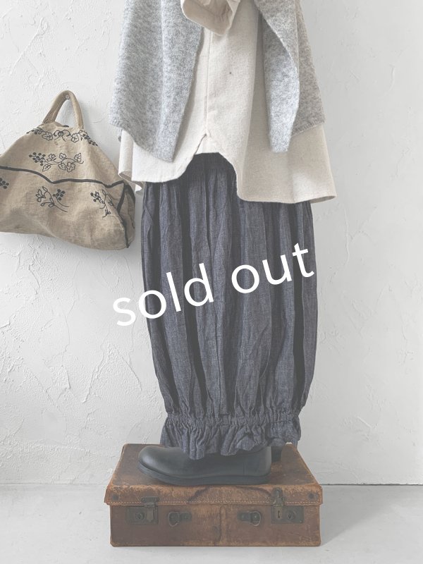 画像5: MARCHE' DE SOEUR／ブルジョンパンツ・デニム (5)