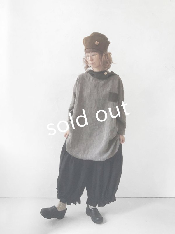 画像10: MARCHE' DE SOEUR／ブルジョンパンツ・ベルギーブラック (10)