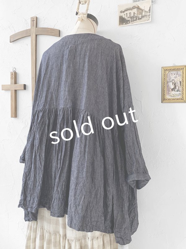 画像11: MARCHE' DE SOEUR／２wayギャザープルオーバー・デニム (11)