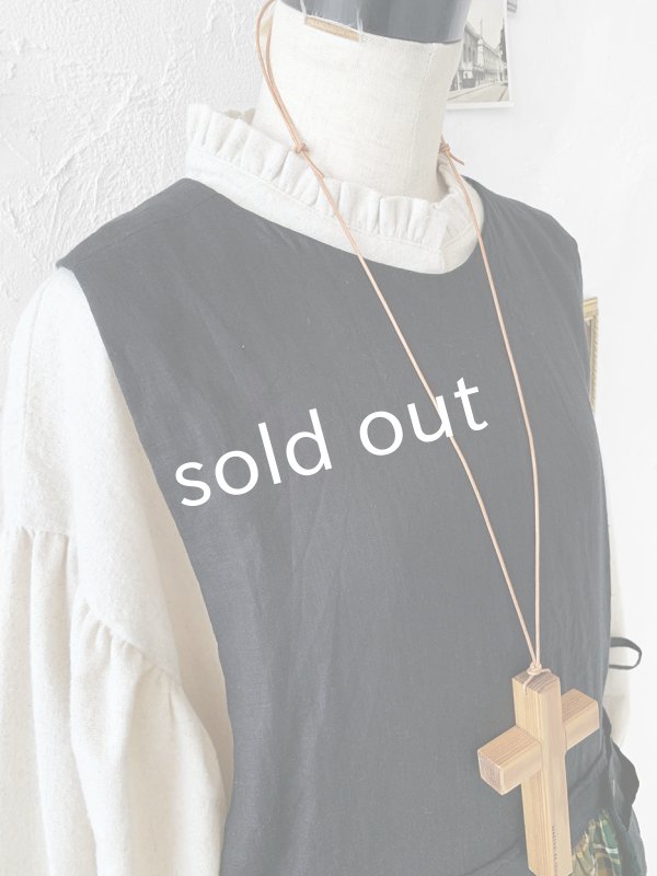 画像5: MARCHE' DE SOEUR／バッククロスワンピース・オータムチェック (5)