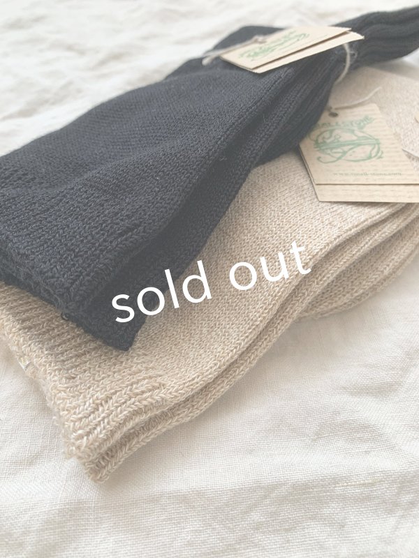 画像6: SMALL STONE／ウール＆コットンソックス (6)