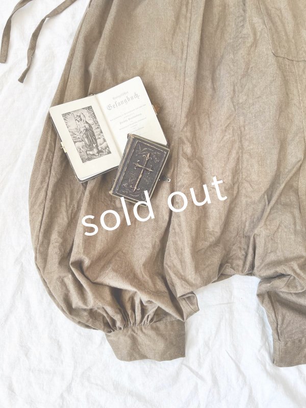 画像11: MARCHE' DE SOEUR/王様パンツ・アーモンドツイル (11)