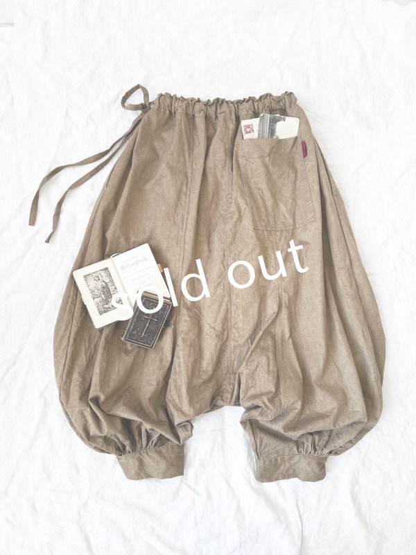 画像9: MARCHE' DE SOEUR/王様パンツ・アーモンドツイル (9)