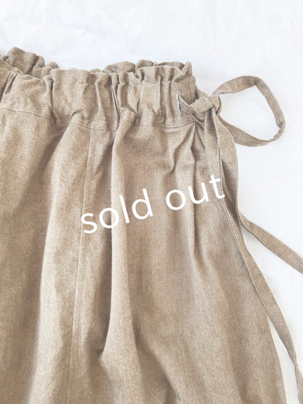 画像6: MARCHE' DE SOEUR/王様パンツ・アーモンドツイル (6)
