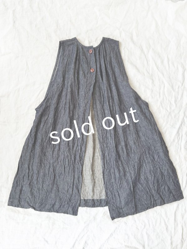 画像8: MARCHE' DE SOEUR/ファーマーズタブリエ・デニム (8)