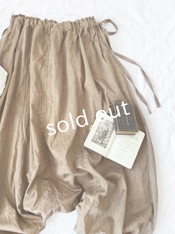 画像5: MARCHE' DE SOEUR/王様パンツ・アーモンドツイル (5)