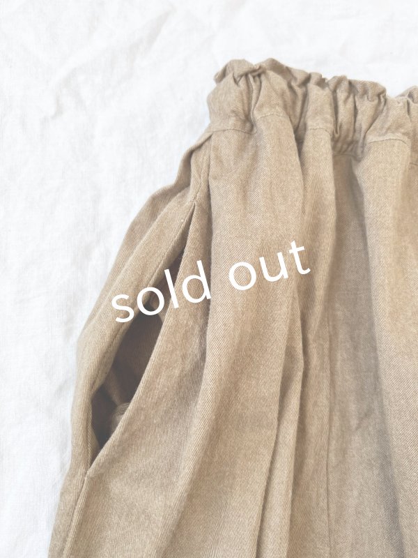 画像7: MARCHE' DE SOEUR/王様パンツ・アーモンドツイル (7)