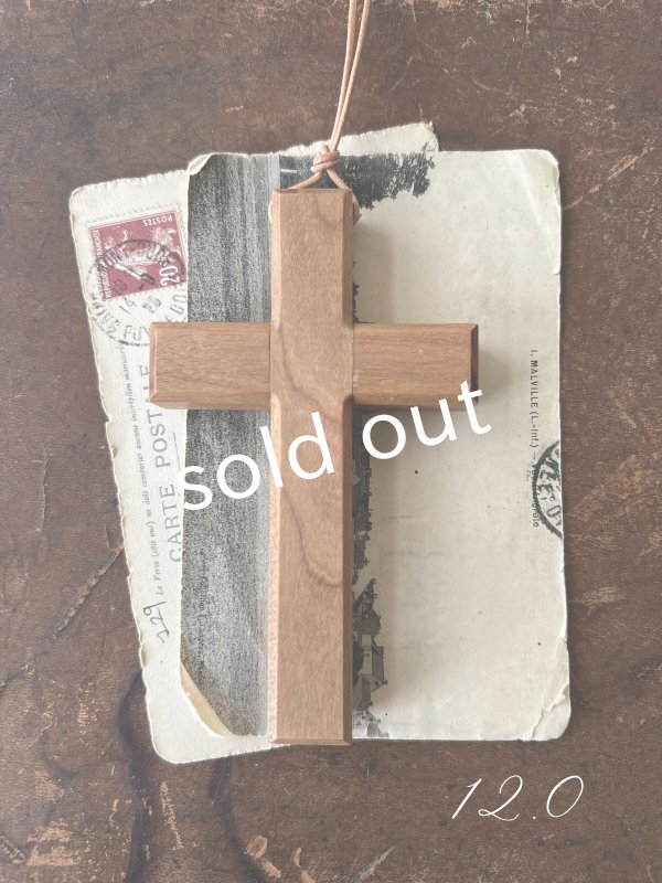 画像8: MARCHE' DE SOEUR／木の十字架ネックレス (8)