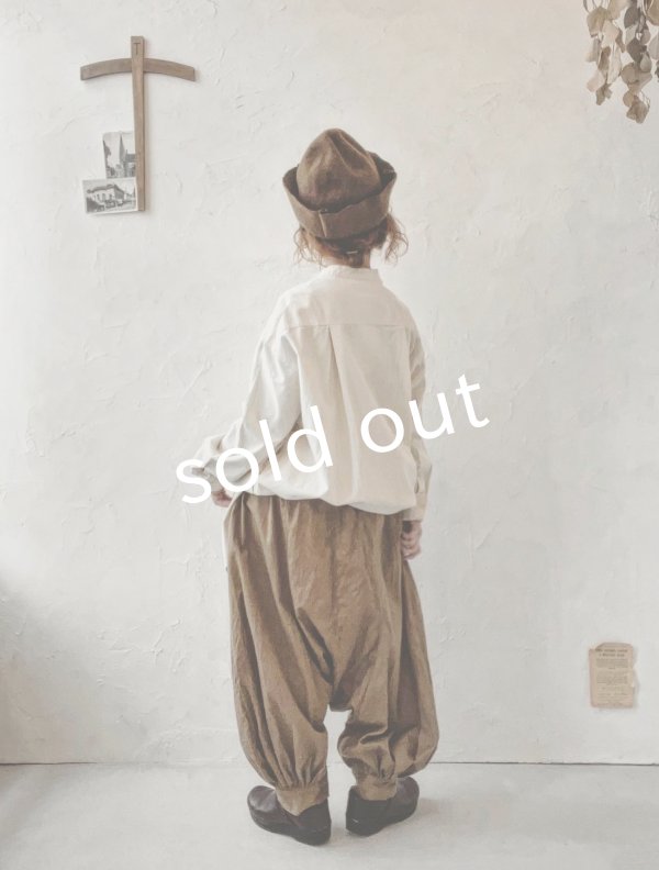 画像14: MARCHE' DE SOEUR/王様パンツ・アーモンドツイル (14)