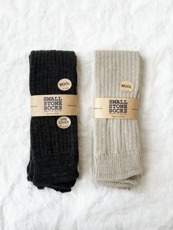 画像2: SMALL STONE／ウール混アームウォーマー (2)
