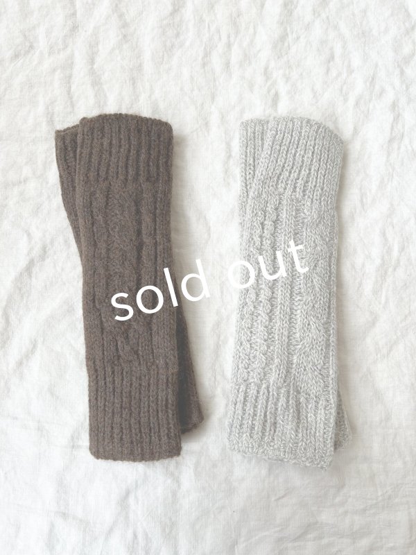 画像3: HARAWOOL／ベビーアルパカレッグウォーマー (3)