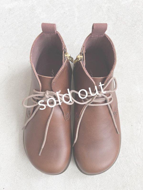 画像5: Diu/オブリークショートブーツ・ダークブラウン (5)