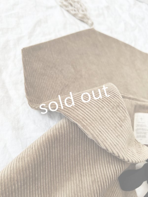 画像12: MARCHE' DE SOEUR／セーラ襟のタッセルちびコート・シナモンコーデュロイ (12)