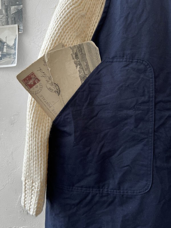 画像3: seasew.／111 オーバーオール・ダークネイビー (3)