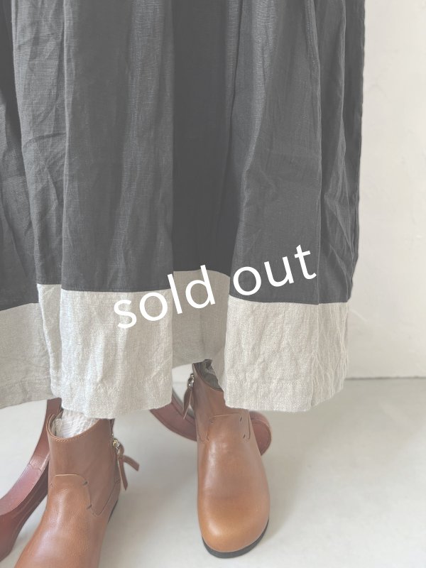 画像3: Avenue／フード付きギャザーワンピース・黒 (3)