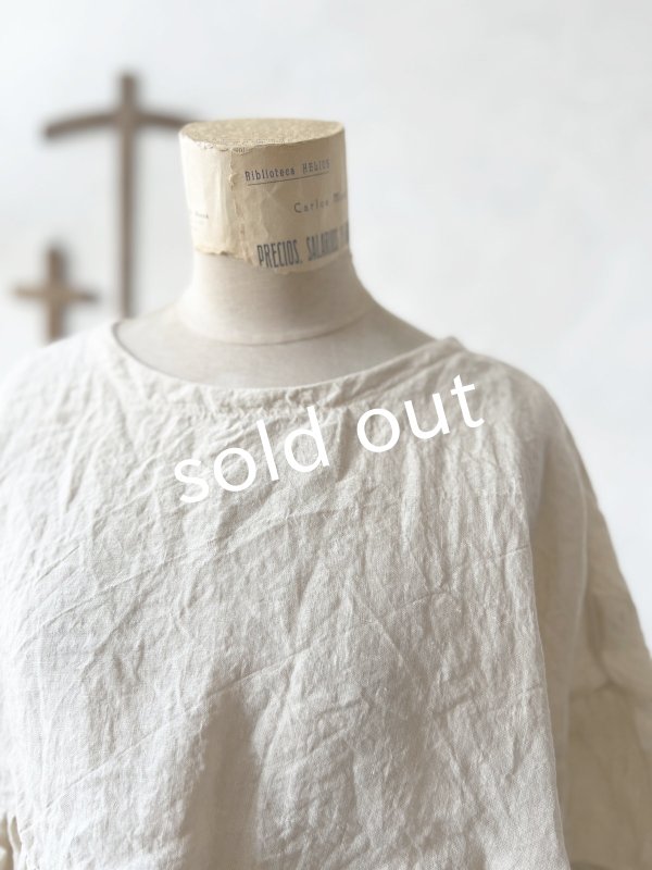 画像3: Avenue／フリルギャザーポンチョ・ミルク (3)