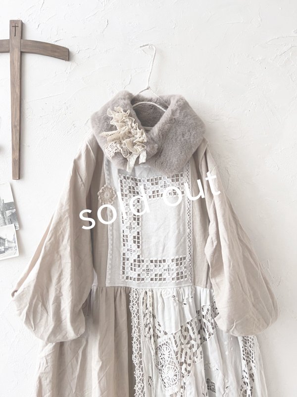 画像2: shizuka's「ノエルの贈り物」パウダーベージュ【C】 (2)