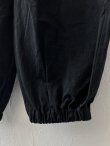 画像10: je suis comme je suis/ワイドファティーグパンツ・黒 (10)