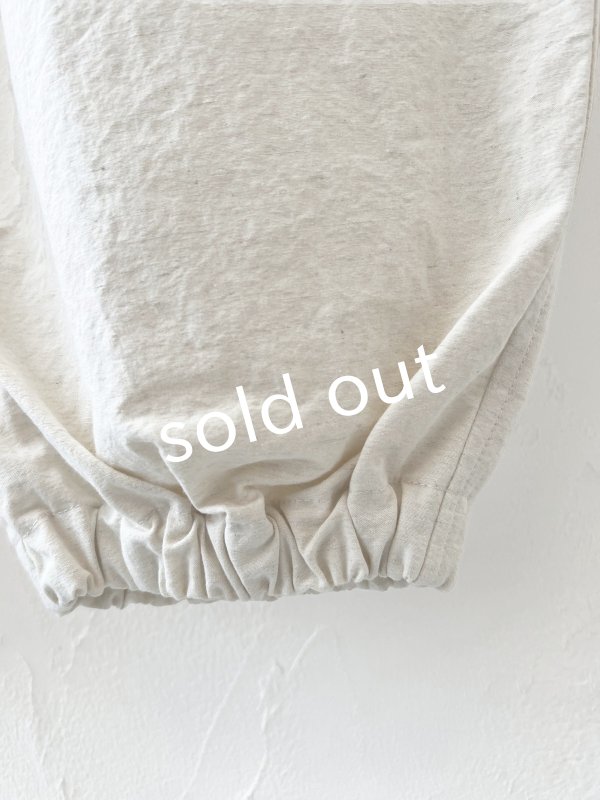 画像6: je suis comme je suis/ワイドファティーグパンツ・ミルク (6)