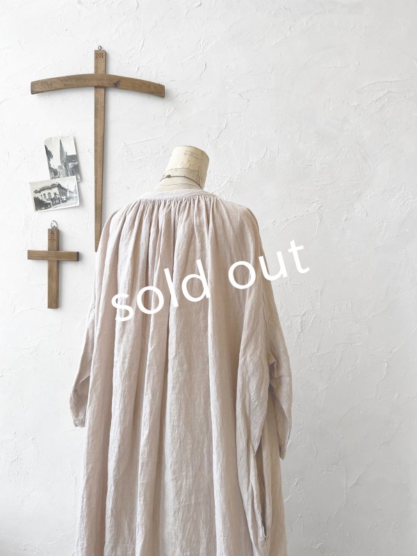 画像9: je suis comme je suis/花笑みのステッチドレス・ピンク (9)