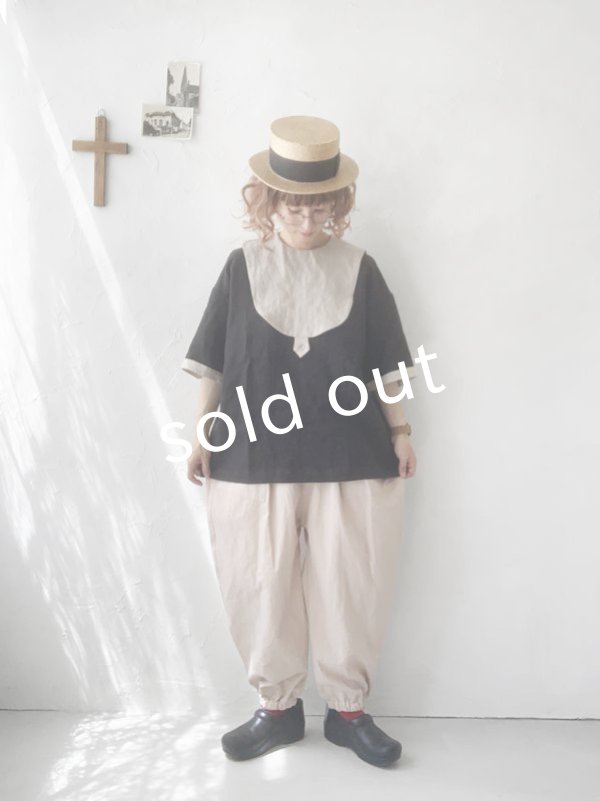 画像9: je suis comme je suis/ワイドファティーグパンツ・ミルク (9)