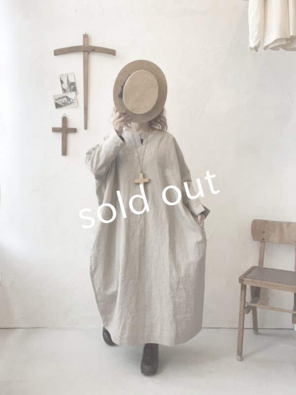 画像8: je suis comme je suis/キーネックドレス・ブラック (8)