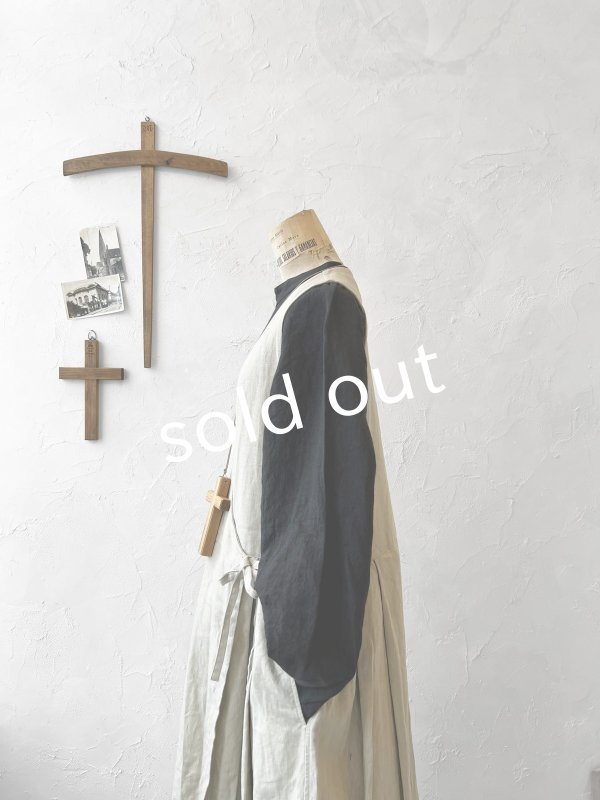 画像8: je suis comme je suis/カシュクールドレス・ナチュラル (8)