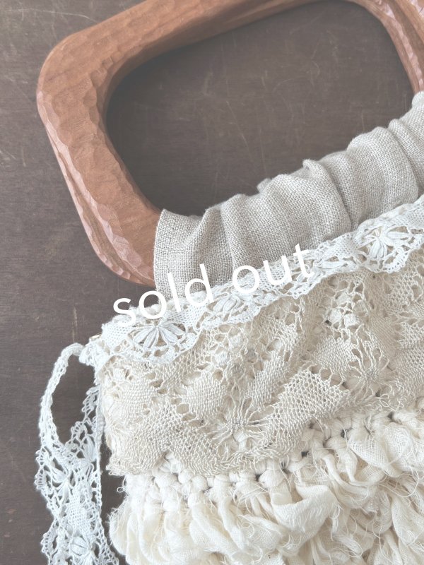 画像5: toromeco/裂き編みバッグ "Chaleur rectangle" (5)