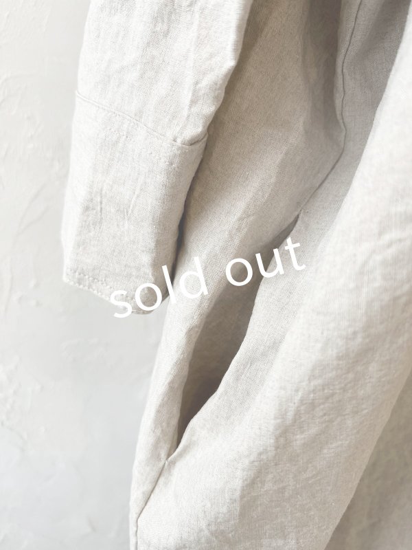 画像8: je suis comme je suis/キーネックドレス・キナリ (8)