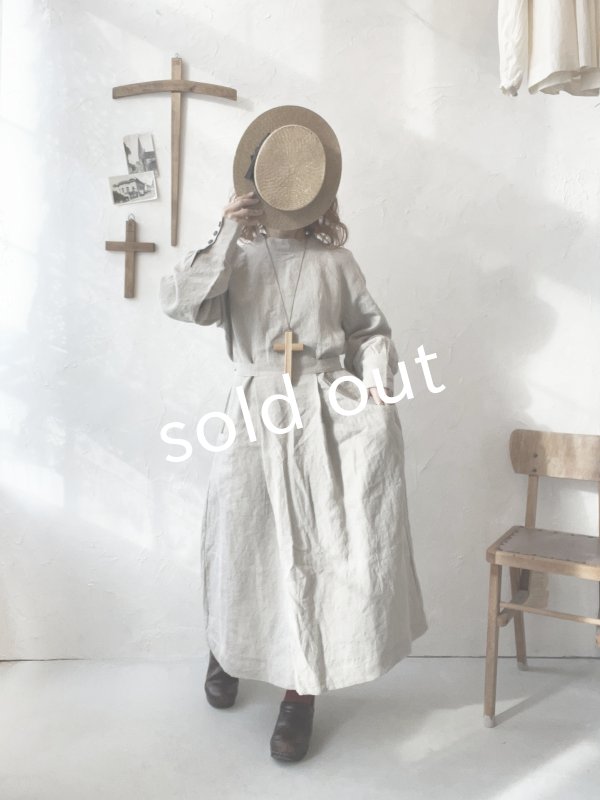 画像16: je suis comme je suis/ "marguerite" ロングドレス・ブラック (16)