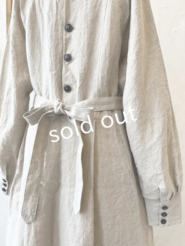 画像12: je suis comme je suis/ "marguerite" ロングドレス・キナリ (12)