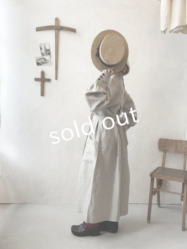 画像14: je suis comme je suis/ "marguerite" ロングドレス・キナリ (14)