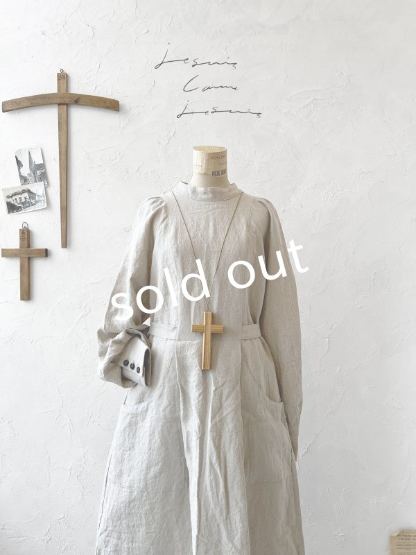 画像2: je suis comme je suis/ "marguerite" ロングドレス・キナリ (2)