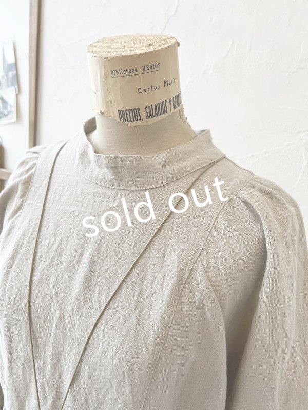 画像14: je suis comme je suis/ "marguerite" ロングドレス・ブラック (14)