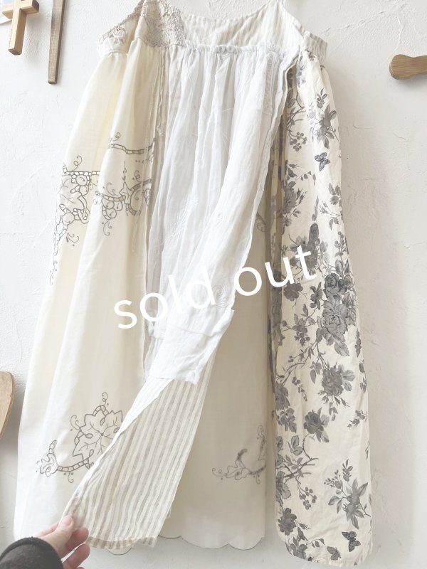 画像5: shizuka's／アンティークレースのキャミワンピース (5)