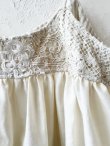 画像11: shizuka's／アンティークレースのキャミワンピース (11)