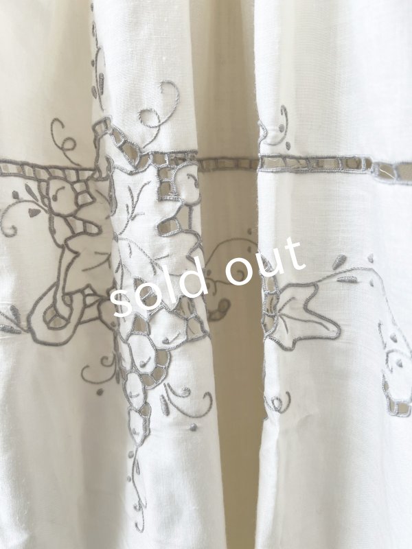 画像12: shizuka's／アンティークレースのキャミワンピース (12)