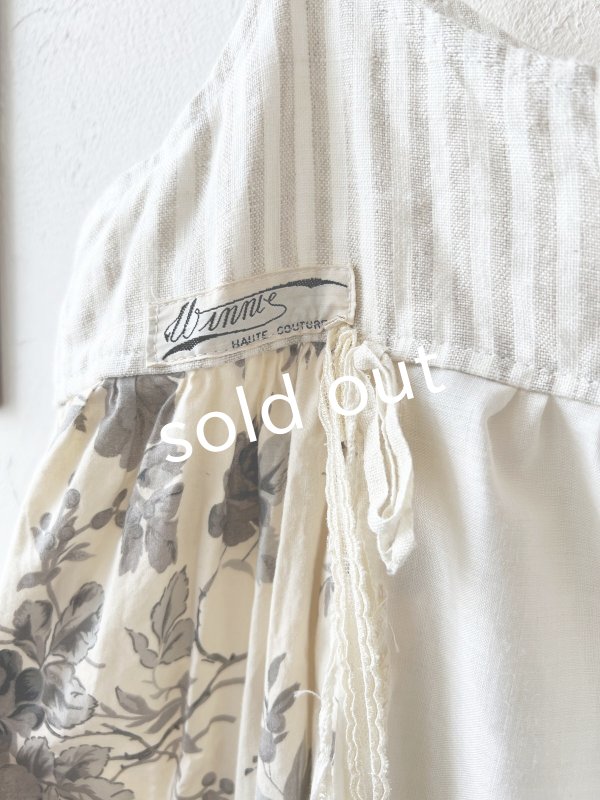 画像10: shizuka's／アンティークレースのキャミワンピース (10)