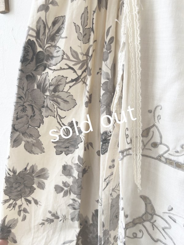 画像13: shizuka's／アンティークレースのキャミワンピース (13)