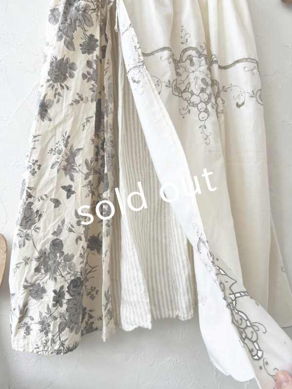 画像14: shizuka's／アンティークレースのキャミワンピース (14)