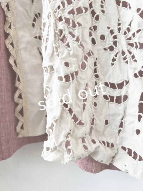 画像8: shizuka's／アンティークレースのセーラー襟ワンピース (8)