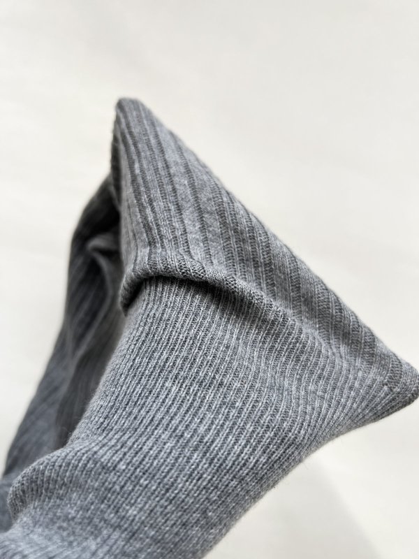 画像5: SO／モックネックカットソー・グレー (5)