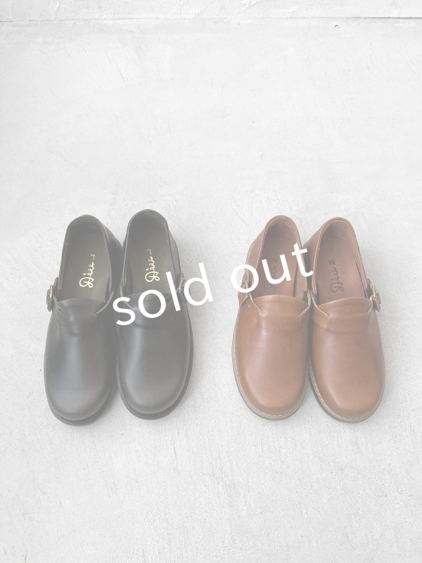 画像3: Diu／本革ベルトシューズ・ブラック (3)