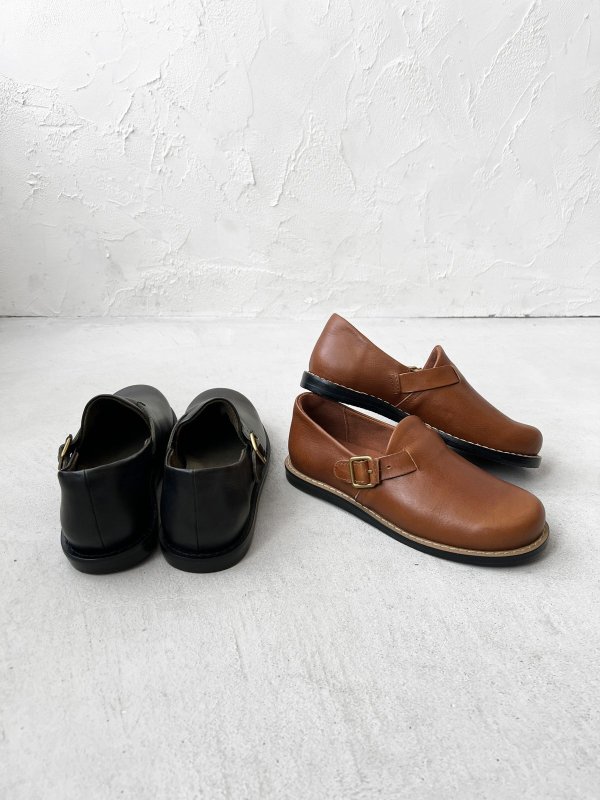 画像7: Diu／本革ベルトシューズ・ブラウン (7)