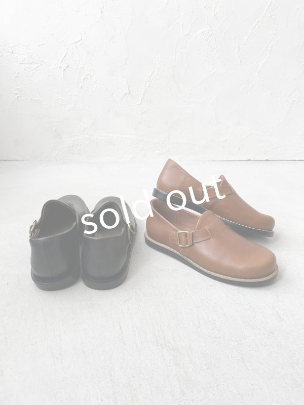 画像5: Diu／本革ベルトシューズ・ブラック (5)