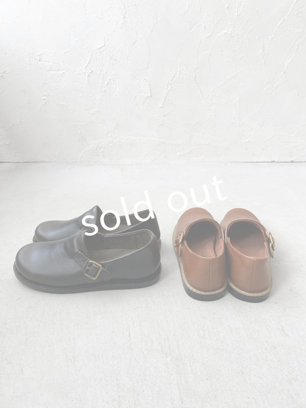 画像4: Diu／本革ベルトシューズ・ブラック (4)