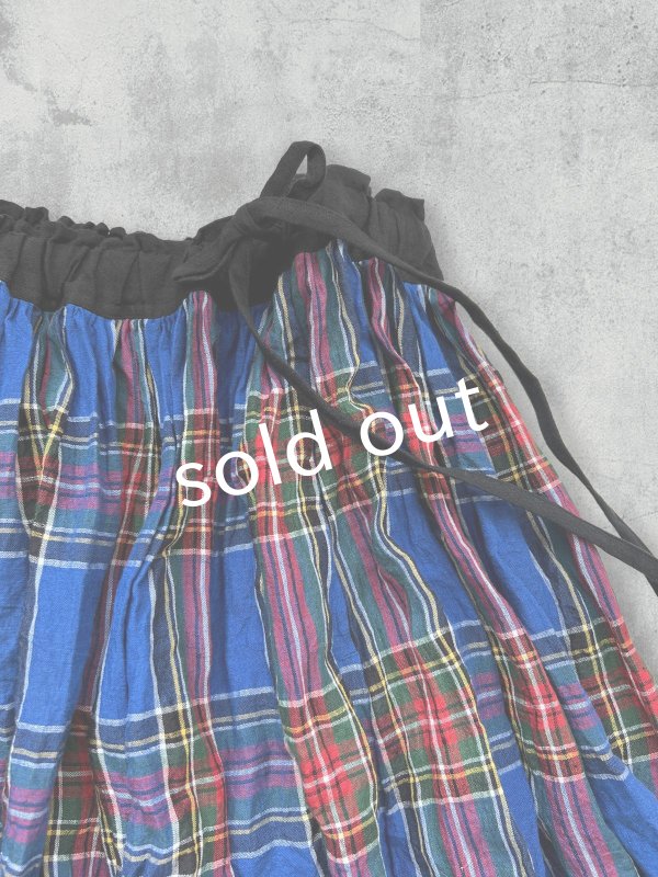 画像5: MARCHE' DE SOEUR／ギャザースカート・ブルータータン (5)